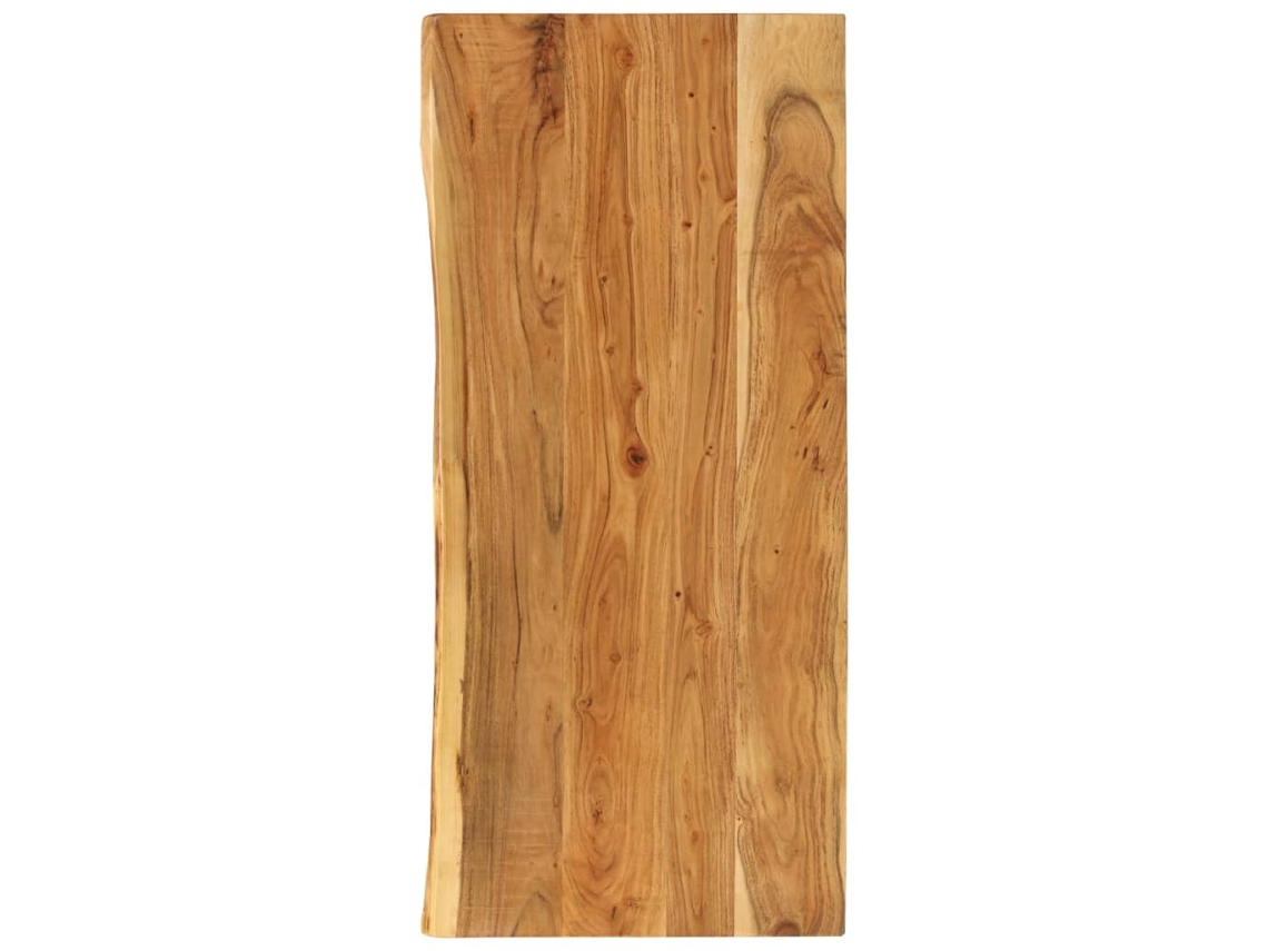 Vidaxl Tampo P/ Móvel Toucador Wc 140x52x3,8 Cm Madeira Acácia Maciça