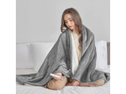 Manta Eltrica Aquecida Para Sof, 127 Cm X 152 Cm, Com 5 Nveis De Aquecimento E Desligamento Automtico Aps 4 Horas, Feita De L Macia. Olysi Shop