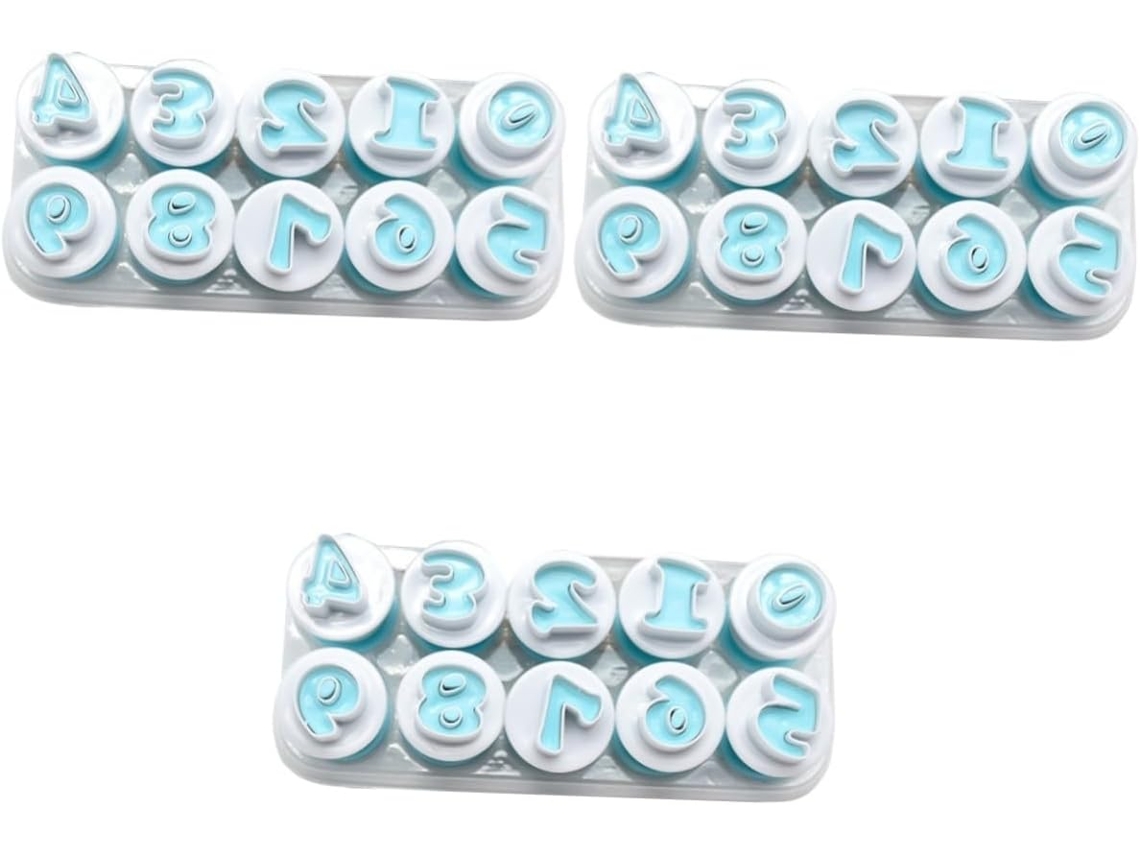 Forma De Silicone Para Bolo E Sobremesas, Conjunto De 30, Para Doces