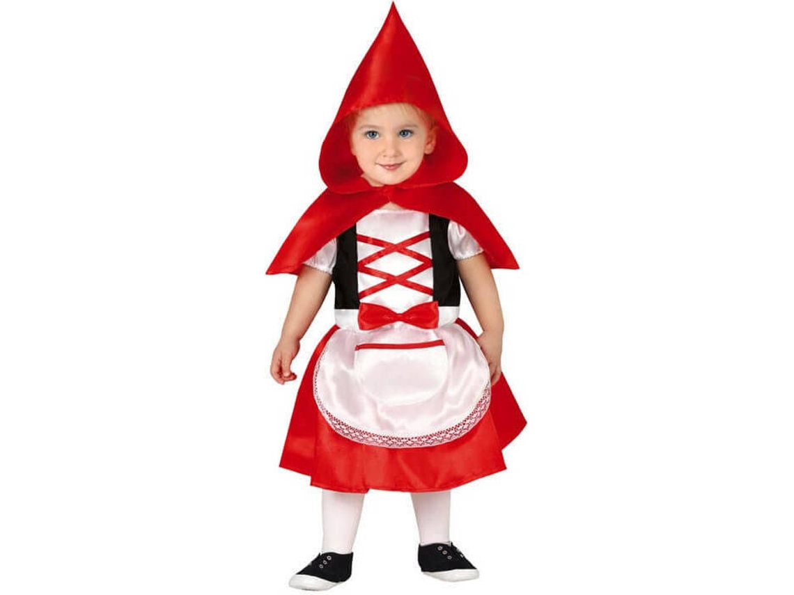 Fato de Bebé DISFRAZZES Capuchinho Vermelho (Tam: 12 a 24 meses)