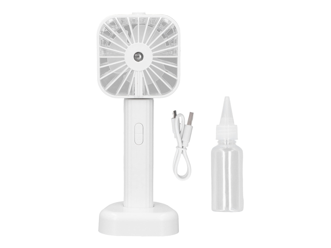 Ventilador de Mão Recarregável Usb com Nebulizador para Uso Ao Ar Livre e Viagens LAXISCREED