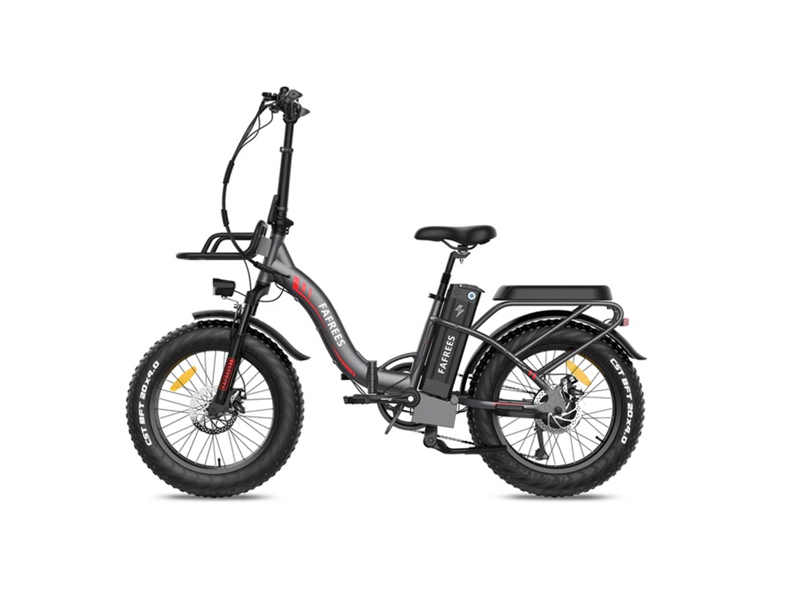 Bicicleta Elétrica Dobrável Fafrees F20 Max 250w 48v22.5ah 20 Polegadas 25km/h Cinza