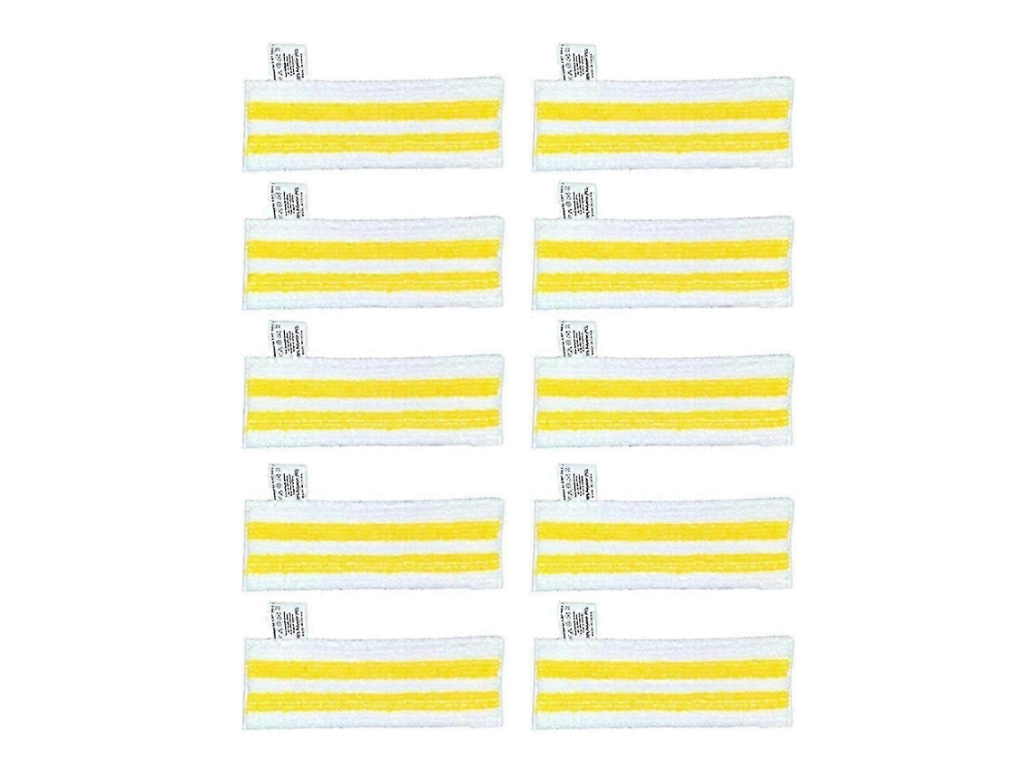 Conjunto De 10 Panos De Microfibra Para Vaporizador De Piso, Compatível Com Modelos Sc2 Sc3 Sc4 Sc5
