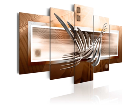 Quadro ARTGEIST Silver waves (100x50)