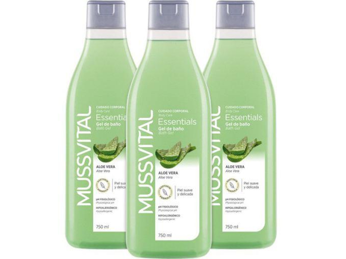 Mussvital Gel Pack Aloe Vera 750 ml