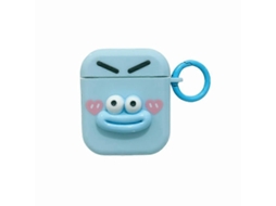 Estojo Para Fones De Ouvido Airpods 2/1 Com Estampa De Emoticons 3d E Toque Macio, Em Policarbonato.