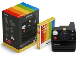 Kit Máquina Fotográfica POLAROID Now+ Gen 3 (Obturação: 1/200s - 94,96  mm - Preto)