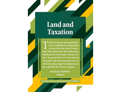 Livro Land And Taxation De Nicolaus Tideman Phd (inglês)