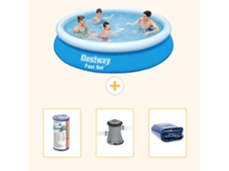 Bestway Piscina Bestway Fast Set Redonda - 366x76 Cm - 4-peças S22265