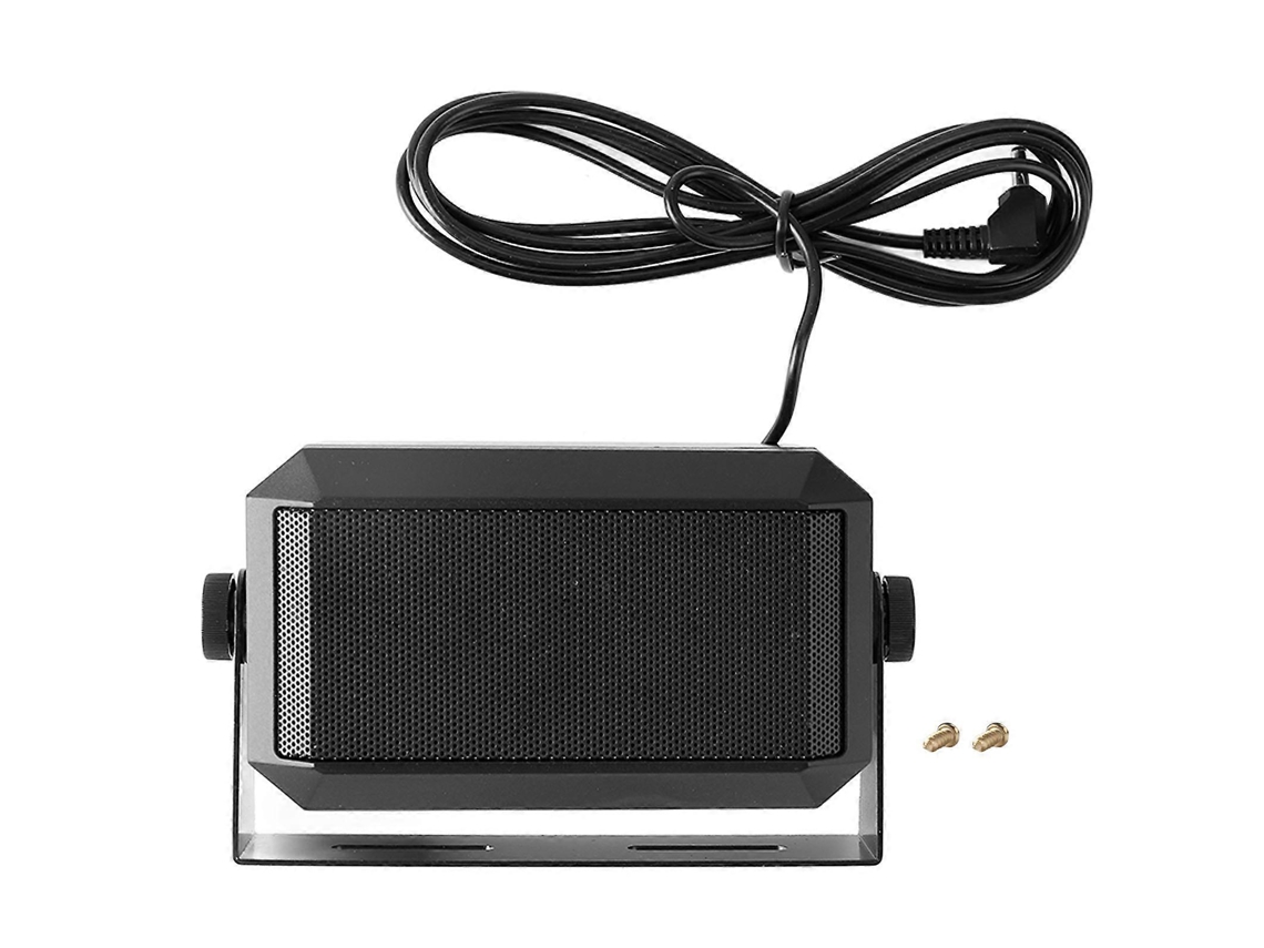 Alto Falante Externo Retangular Com Conector De 3,5 Mm Para Rádio De Carro, Para Rádio Amador, Scanner De Rádio Cb Olysi Shop