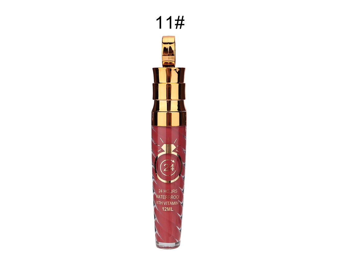 Labial Mate 5 Colores Impermeable Largo Duración No Pegajoso Cosmético Labial 11