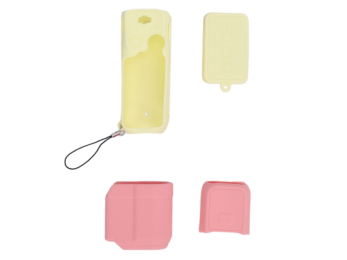 Funda De Silicona Suave Para Cámara Pocket 3 Con Tapa De Lente Y Mango, Accesorios De Color Mixto