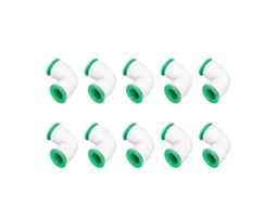 Laxiscreed Conjunto De Mangueira Ppr Com Conecções Em Cotovelo Para Piscinas, Ligação Rápida