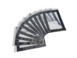 10 Peças De Goma Autoadhesiva Protetora De Tela Para Resina 241x171mm Wanhao D7 Anycubic Photon Photons Impressora 3d