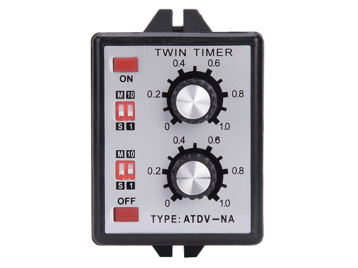 Temporizador compacto AQUAFORGE digital, 7 dias, 1s-168h, 5VA