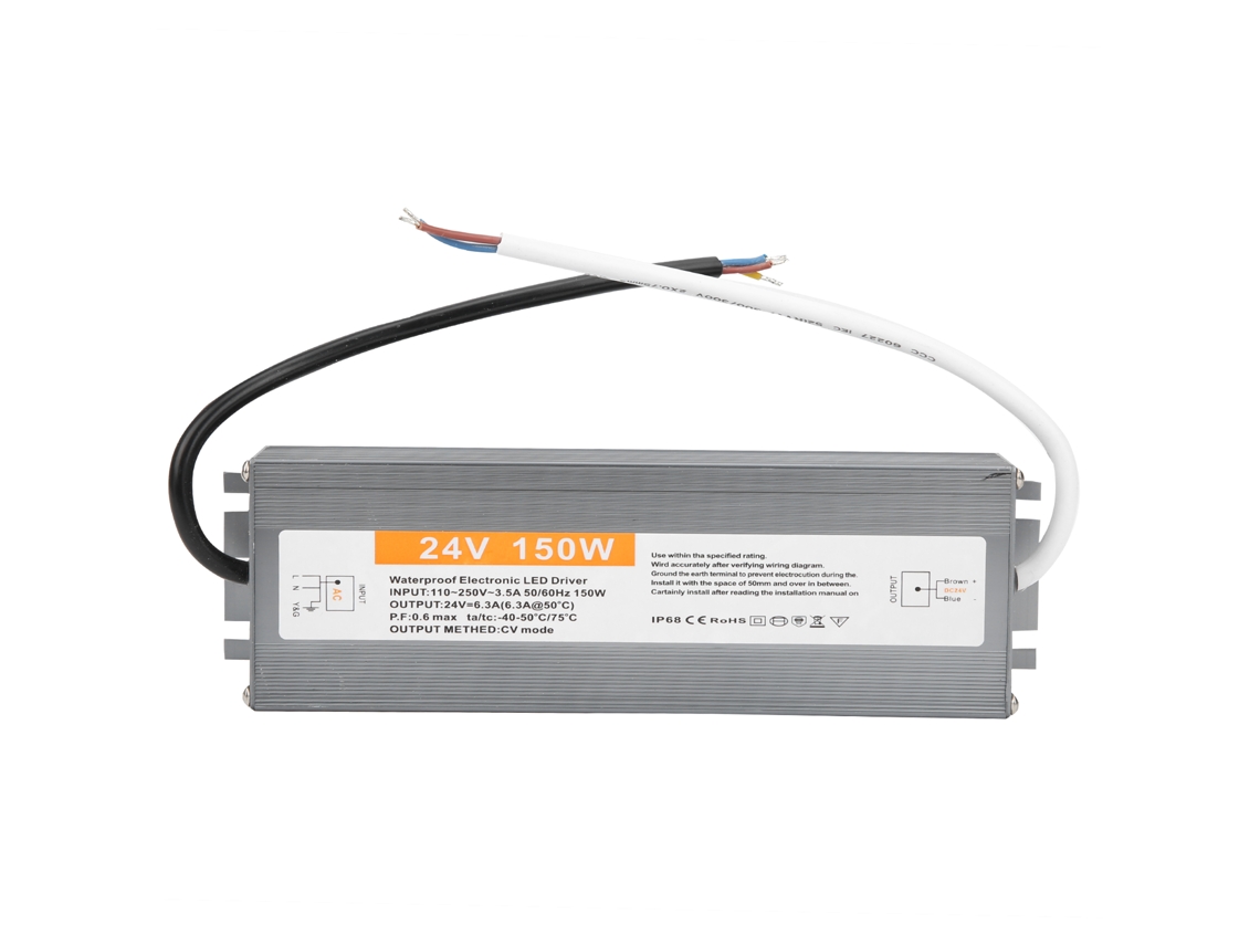 Fonte de Alimentação LED Ultra Fina 150w Ac170-250v para Dc24v