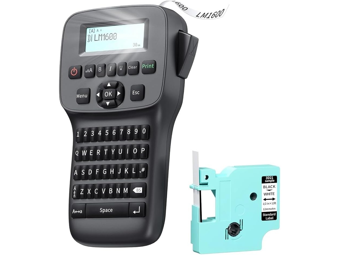 Rotuladora Usb Compacta, Cinza
