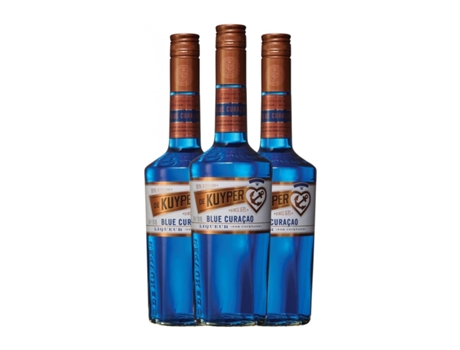 Licores DE KUYPER Curaçao Blue (0.7 L - 3 Unidades)