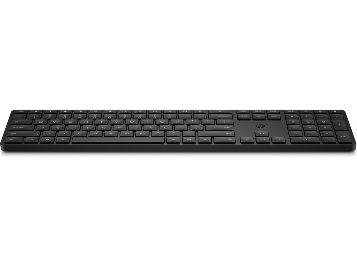 Teclado sem fio programável HP 455 Teclado RF sem fio preto