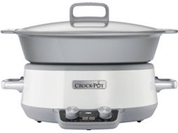 Máquina de Cozinha Slow Cooker CROCKPOT CSC027X (6 L) — 6L | Painel  Digital