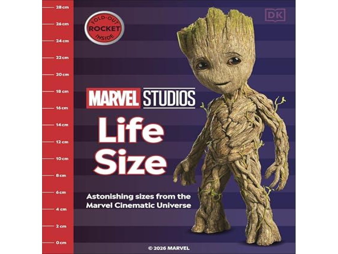 Livro Marvel MCU Life Size de Dorling Kindersley Ltd (Inglês)