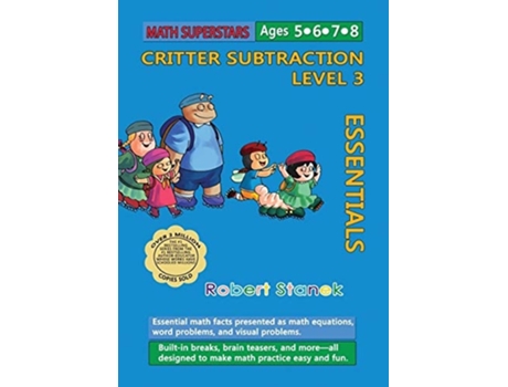 Livro Math Superstars Subtraction Level 3 Essential Math Facts For Ages 5 - 8 De Robert Stanek (inglês)