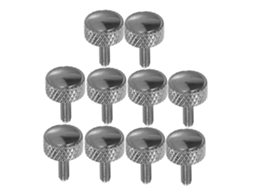 Kit De 10 Parafusos De Metal M1.6 Para Paquímetros, Com Travamento Seguro E Ajuste Rápido Para Uso Industrial E Mecânico