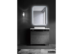 Espelhos com Luz Led com Bordas Arredondadas Luz Fria Retroiluminada 100X80 MICE COLLECTION