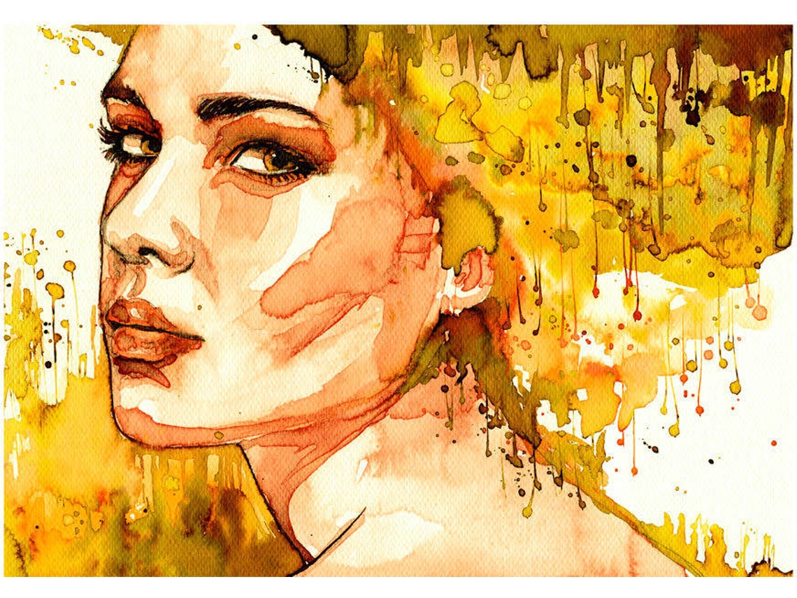 Papel de Parede ARTGEIST Amber Lady (100x70 cm)