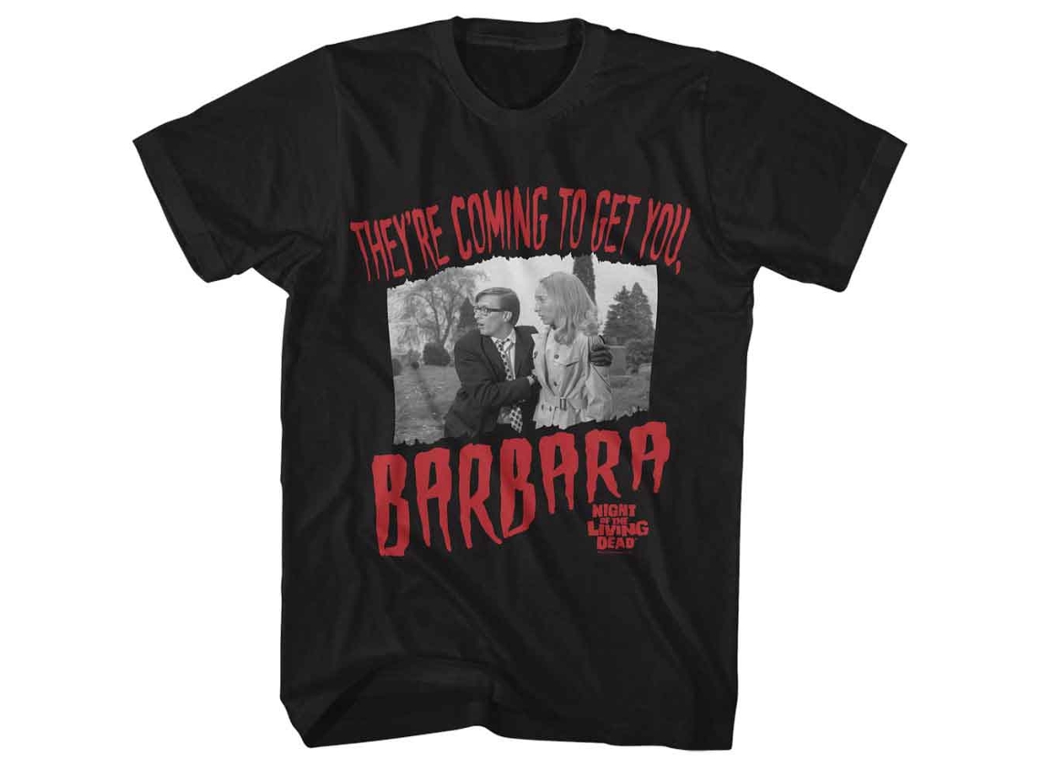 Rockinstone Night Of The Living Dead Notld Theyre Coming Black T-shirt Size:xl