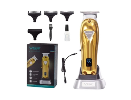 Base profissional do aparador sem fio LCD recarregável USB V-908