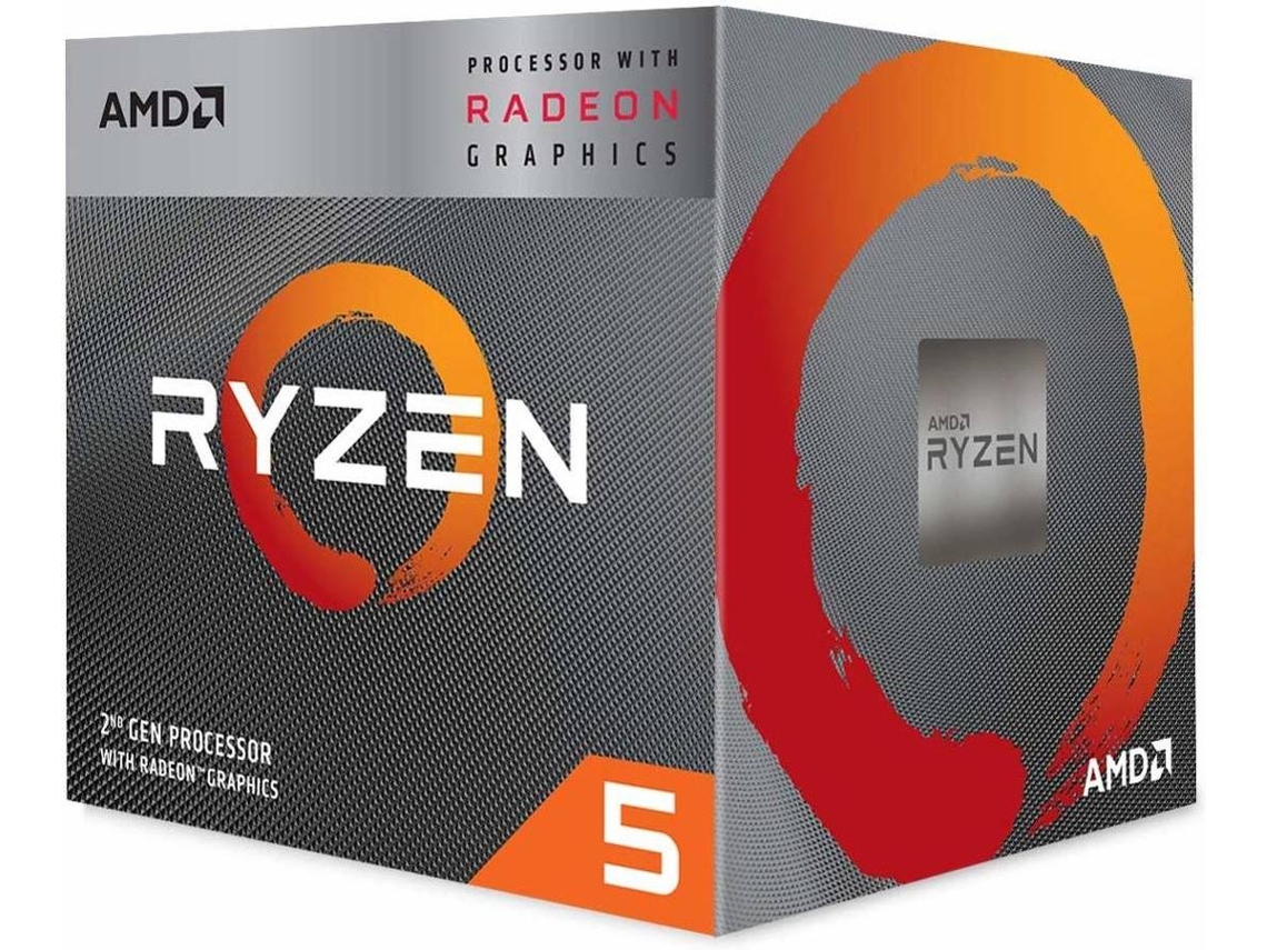 Processador AMD Ryzen 5 3400G (Socket AM4 - Quad-Core - 3.7 GHz)