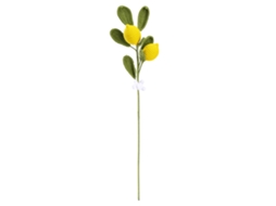 Laxiscreed Bouquet De Frutas Artesanal Em Ponto De Tricô Amarelo Limão Para Decorar Ou Presente