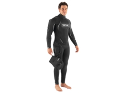 Fato Semi Seco Space 7 Mm Preto Lseacsub