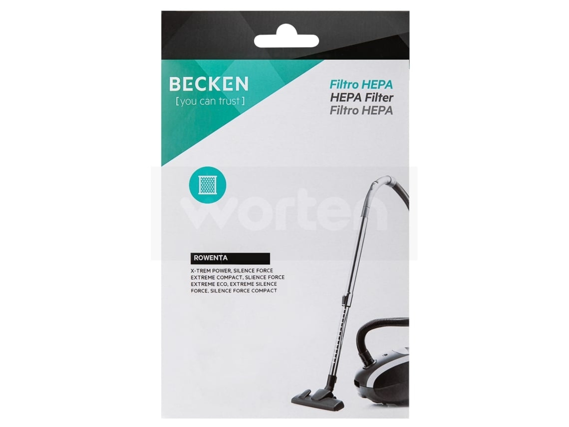 Filtro Aspirador HEPA BECKEN - REFª 5219 (Outlet Caixa Aberta - Compatibilidade: Rowenta)
