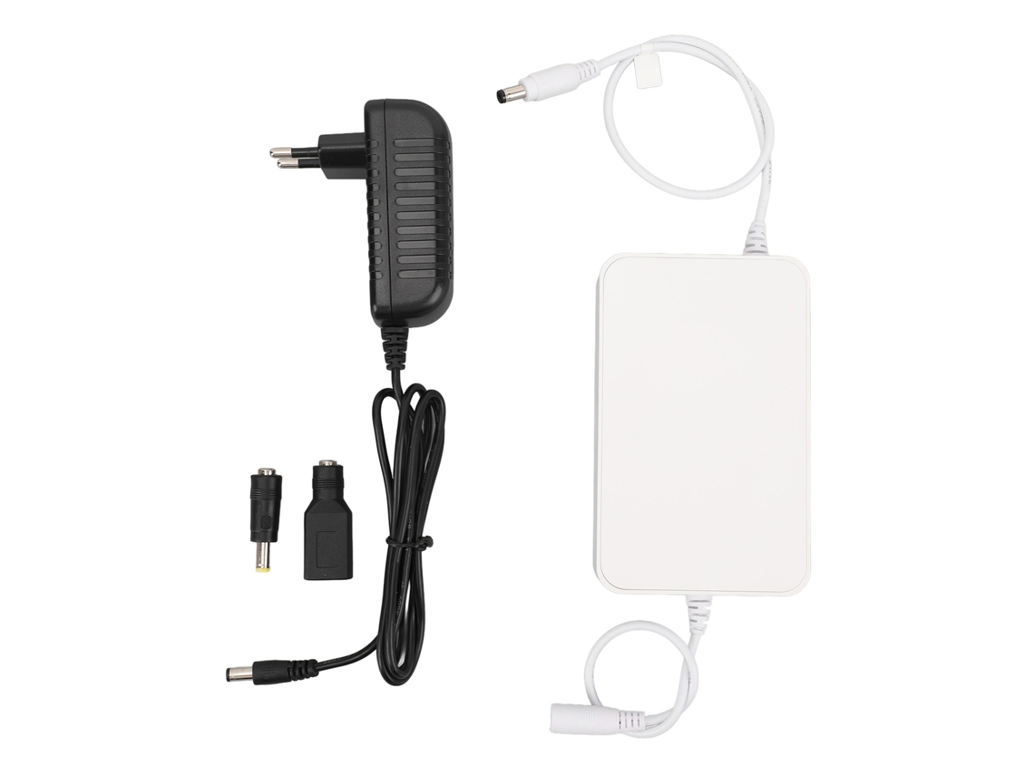 Mini UPS HKJ com bateria de 4400mAh para roteadores, câmeras e telefones