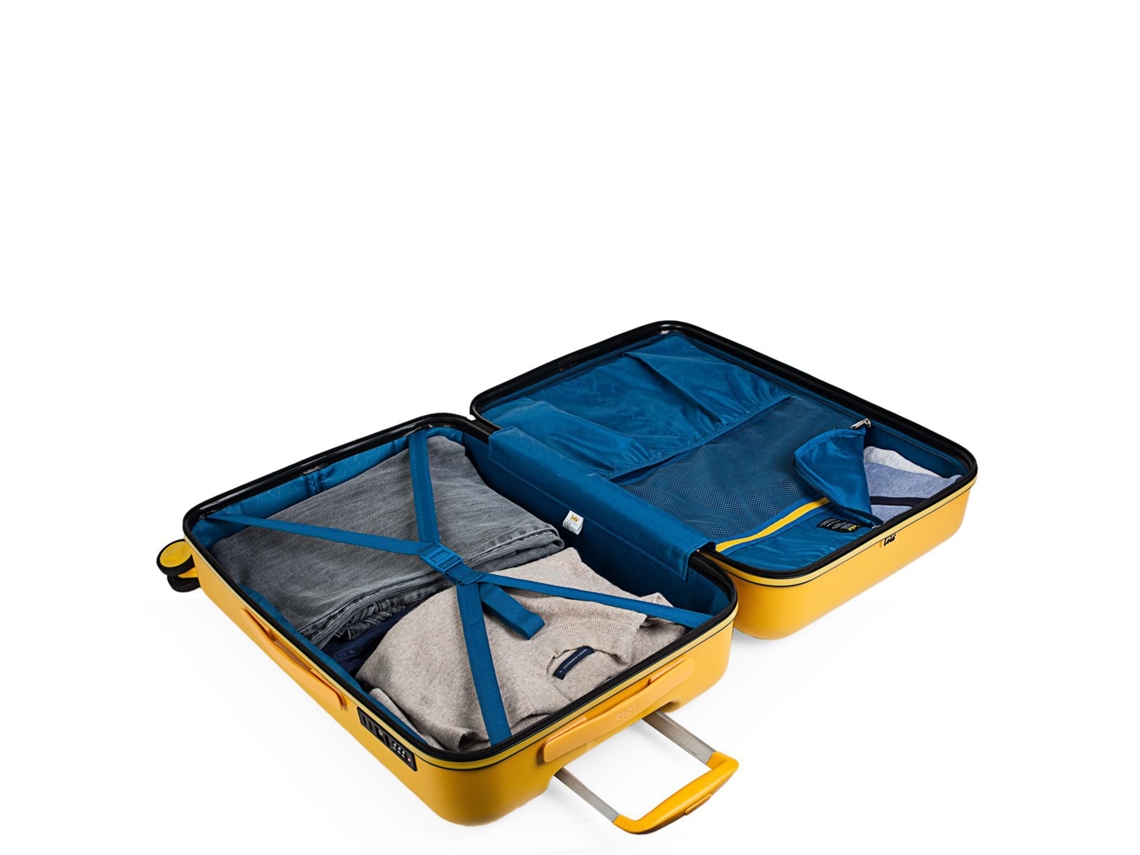 Conjunto de Malas de Viagem LOIS Modelo Zion Amarelo (110 L)