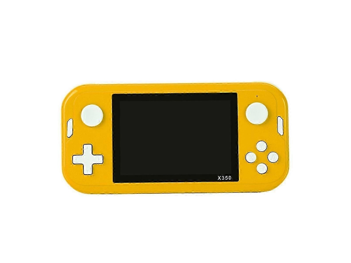 Console De Jogos Retrô De 3,5 Polegadas, 8 Gb, 6800 Jogos, Console De Jogos Portátil, Console De Videogame, Leitor De E Books, Amarelo Nostalgia88