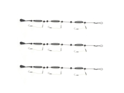 Kit Isca Artificial Pesca Gancho 30g 3pçs
