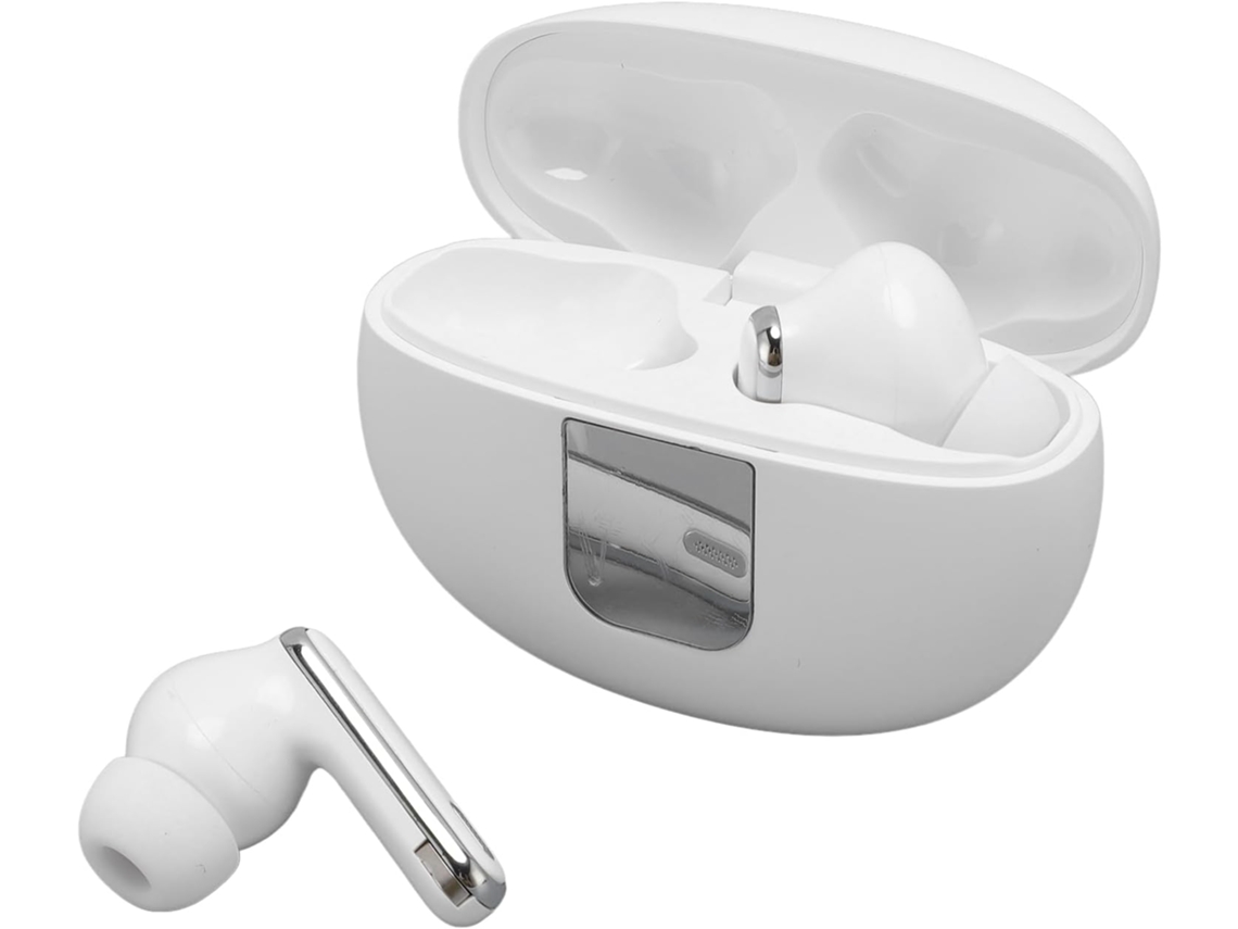 Fones De Ouvido Sem Fio Com Visor Digital, Bluetooth 5.4 (branco)
