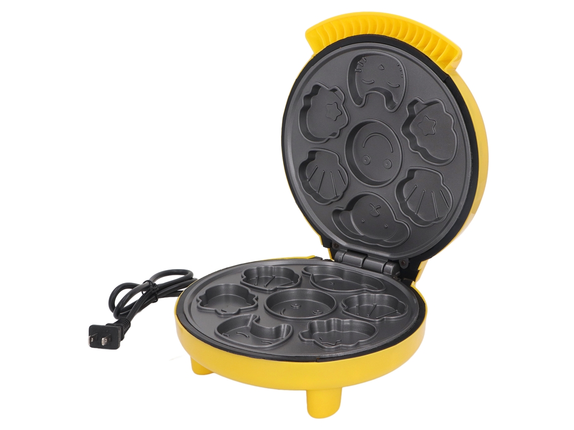 Laxiscreed Grelha Elétrica Infantil E Waffleira Automática Para Miúdos E Fins De Semana