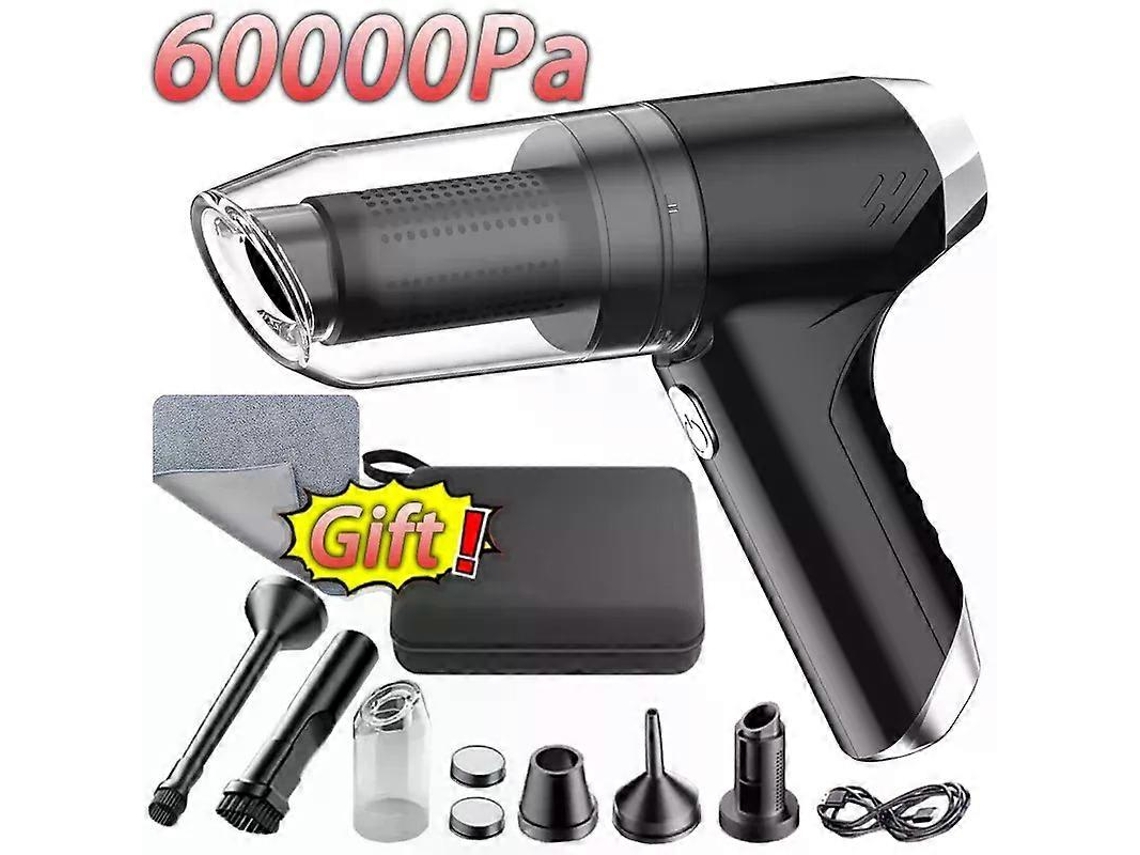 Aspirador De Pó Automotivo 3 Em 1, Aspirador De Pó Sem Fio, Bomba De Vácuo Portátil Para Casa, Sem Fio, Sucção Potente E Forte Aquaforge