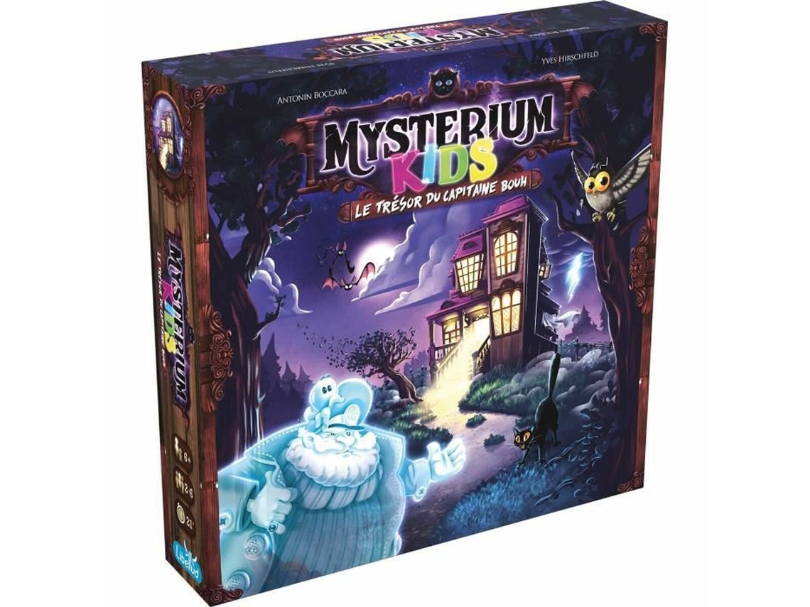Jogo de Mesa ASMODEE Mysterium Kids: Le Trésor Du Capitaine Bouh Fr