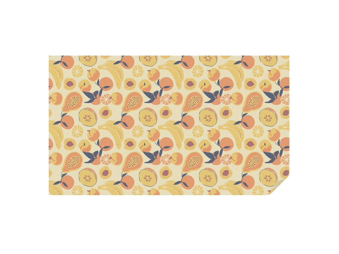 Película De Privacidade Frutas Suculentas Para O Banheiro Espelharte (200x116 Cm)