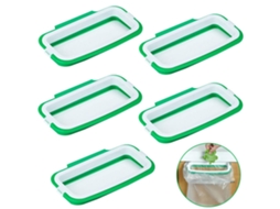 5 Suportes portáteis para sacos de lixo Slowmoose para armários de cozinha