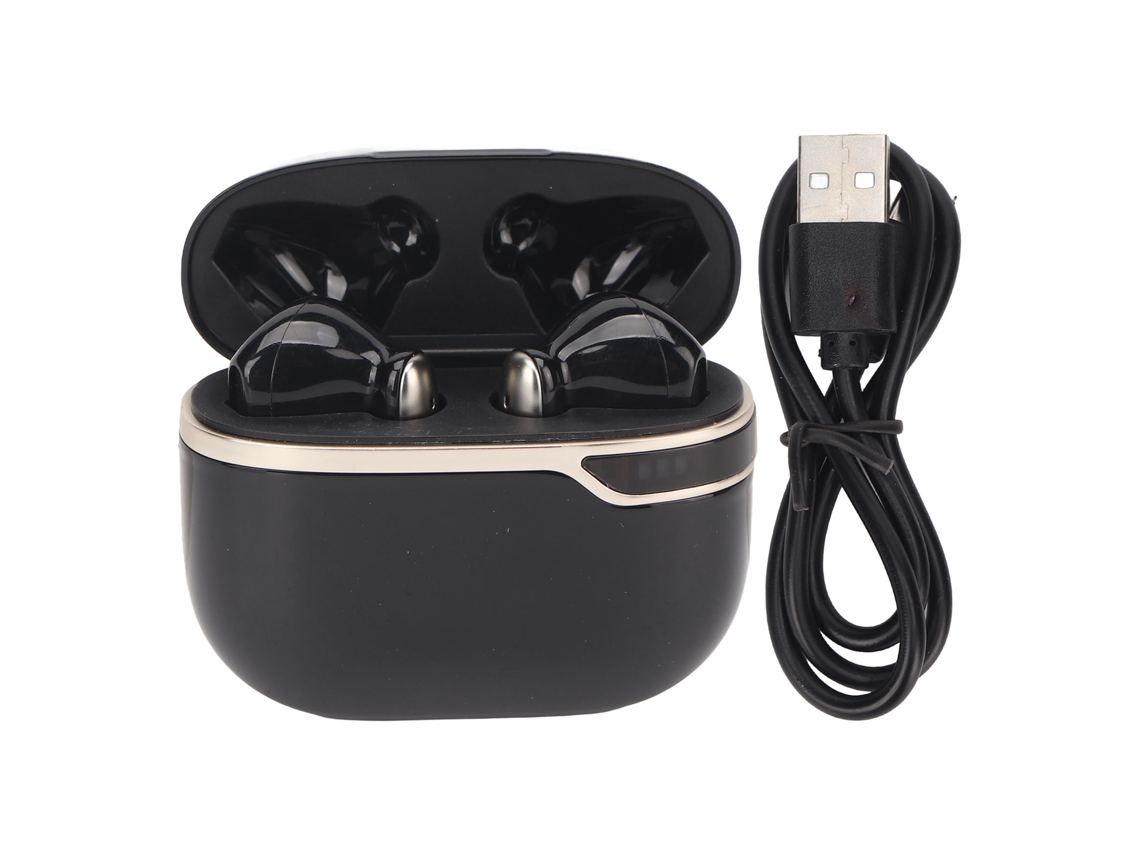 Fones Bluetooth TWS EOOCOO com emparelhamento automático e som Hi-Fi