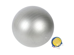 Pelota de Exercício PVC 75cm 330.7lb Resistente ao Deslizamento com Bomba Rápida | S/MARCA