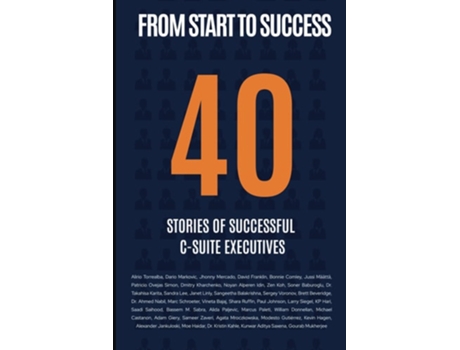 Livro From Start to Success 40 Stories of Successful C-Suite Executives de Sarah Ruddle (Inglês)