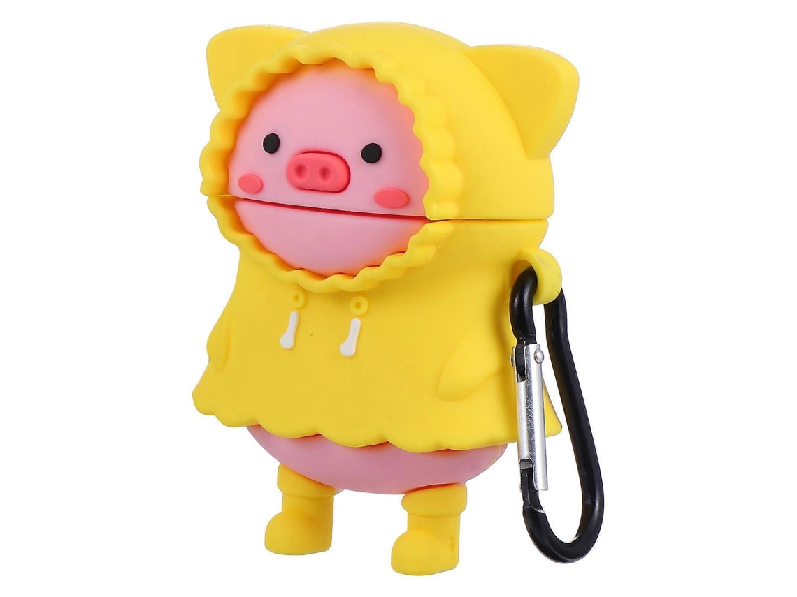 Capa Protetora Amarela para Fones de Ouvido, Conjunto com 3 Unidades, em Silicone. TAISHENGDA