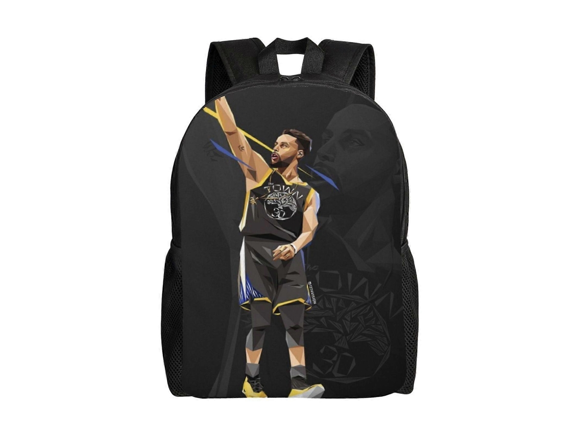 Mochila Stephen Curry Para Estudantes, Leve E Estilosa, À Prova Dágua E Com Alça De Ombro Respirável. Olysi Shop